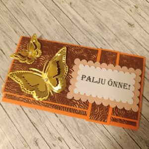 Конверт для денег "Palju õnne"