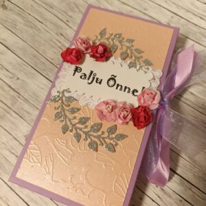 Shokolaadikarp "Palju Õnne"