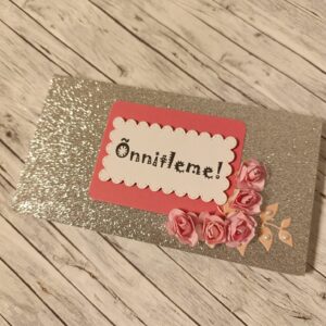 Shokolaadikarp - ümbrik  "Õnnitleme "