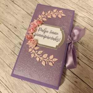 Shokolaadikarp "Palju õnne sünnipäevaks"