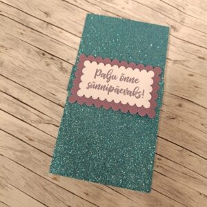 Конверт для денег "Palju õnne sünnipäevaks"