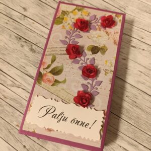 Šokolaadikarp - rahakarp "Palju õnne "