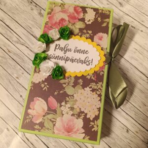 Šokolaadikarp "Palju õnne sünnipäevaks"